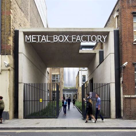 metal box factory london|metal box factory se1.